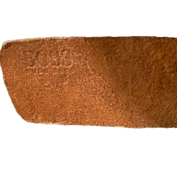 Boss Orange Hugo Boss Limited Edition Belt World Coins Embellished Leather - Picture 3 of 11